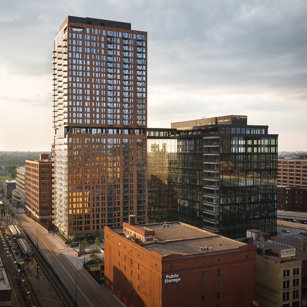 Exterior of North Loop Green